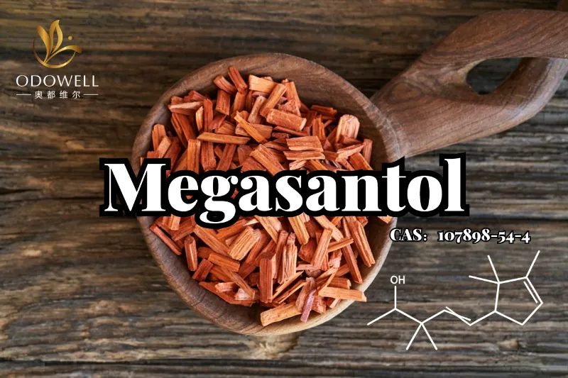 ODOWELL Megasantol प्रस्तुत गर्दछ: आधुनिक वुडी सुगन्ध डिजाइनको लागि शक्तिशाली सिंथेटिक चन्दन सामग्री