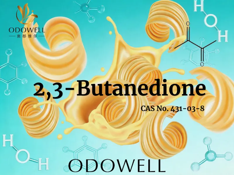 ODOWELL ले रिच बटरी स्वाद अनुप्रयोगहरूको लागि 2,3-Butanedionel सिफारिस गर्दछ।