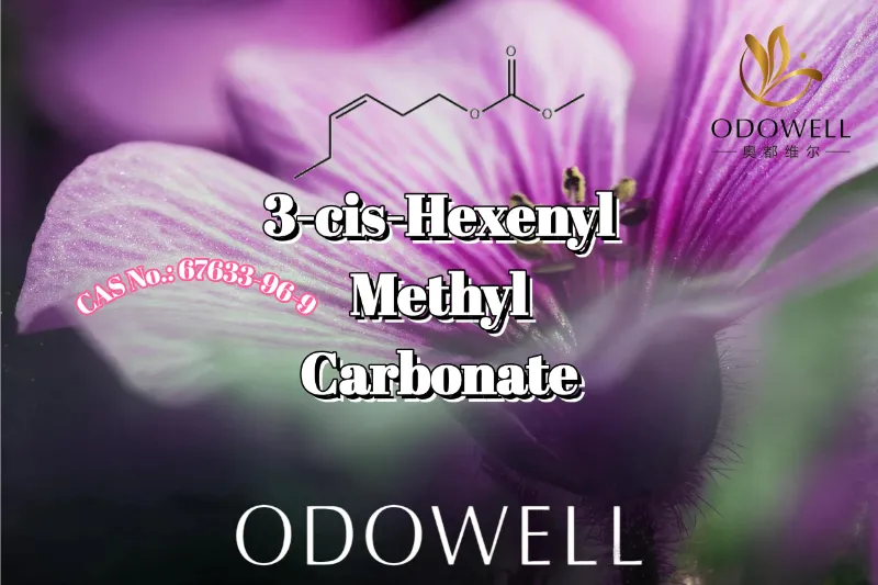 ODOWELL ले प्राकृतिक बैंगनी-पात र हरियो सुगन्ध अनुप्रयोगहरूको लागि 3-cis-Hexenyl मिथाइल कार्बोनेट सिफारिस गर्दछ।